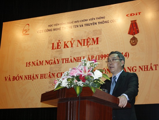 CDIT nhận Huân chương Lao động hạng Nhất