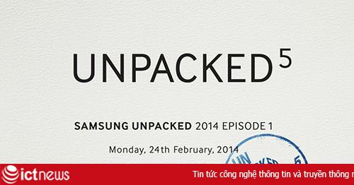 Galaxy S5 sẽ được Samsung giới thiệu trong sự kiện ngày 24/2 tới?