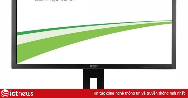 Acer ra mắt màn hình 4K đầu tiên hỗ trợ công nghệ NVIDIA G-SYNC