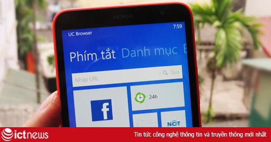 Người dùng Windows Phone có thể tải miễn phí trình duyệt web UC Browser mới nhất