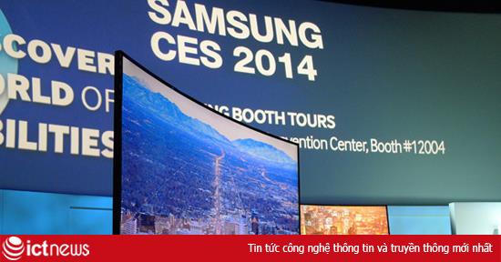 Samsung đặt cược vào tivi màn hình cong