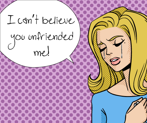 unfriend Facebook, mạng xã hội, bạn bè facebook