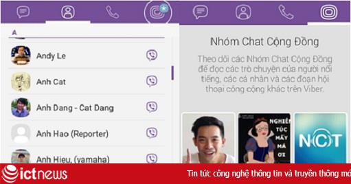 Hướng dẫn sử dụng Public Chats của Viber