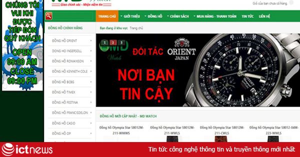 Lập mạng xã hội trái phép, chủ website donghothegioi.vn bị phạt 10 triệu đồng