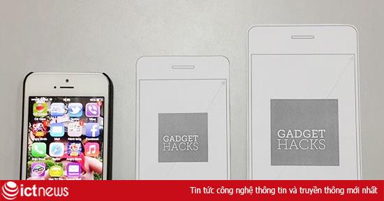Cách dễ nhất để biết iPhone 6 hay 6 Plus vừa tay hơn