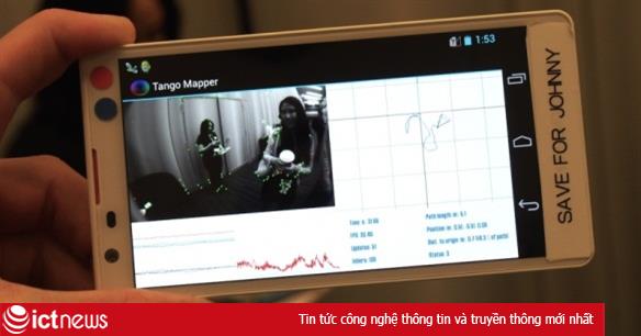 Google sản xuất tablet có thể chụp ảnh 3D