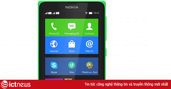 Nokia tung ra Nokia X+  vào thị trường Việt Nam