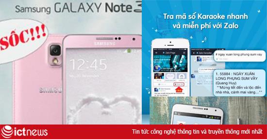 Nhịp sống Facebook: ViettelStore bán Galaxy Note 3 màu hồng với giá xuống 