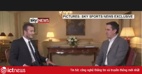 Clip chế David Beckham lên tiếng vụ có con với siêu mẫu Xuân Lan