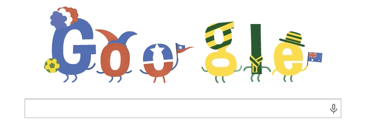 google doodle, world cup 2014