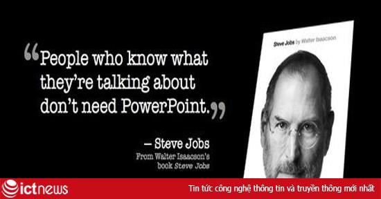 11 bí quyết thuyết trình của Steve Jobs