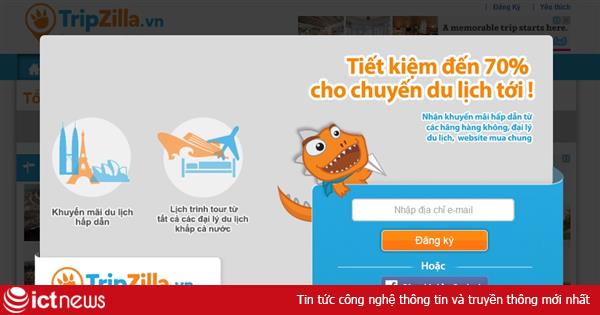TripZilla – Làm sôi động thị trường du lịch online Việt cuối năm.