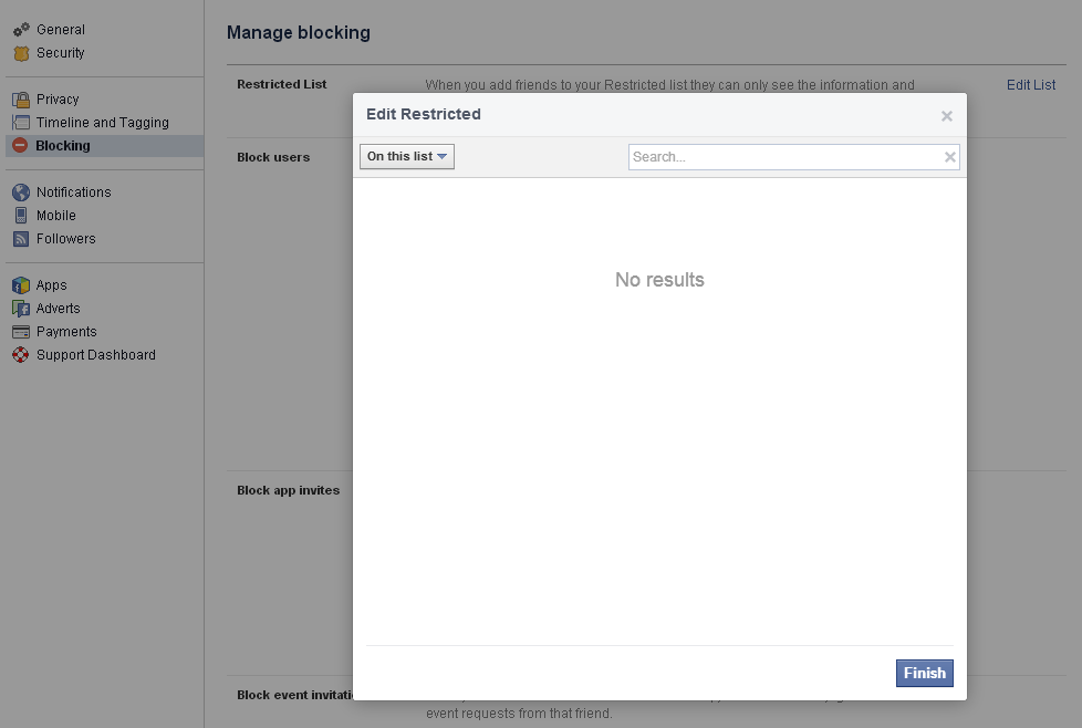 chặn người dùng Facebook, mạng xã hội, chặn Candy Crush, mẹo
