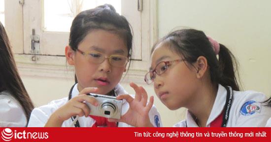 Canon Việt Nam mở lớp hướng dẫn học sinh tiểu học chụp ảnh