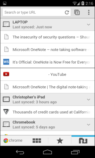 mẹo dùng trình duyệt Chrome trên iPhone, iPad, tablet và smartphone Android