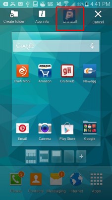 xóa ứng dụng trên android, xóa ứng dụng trên galaxy s5