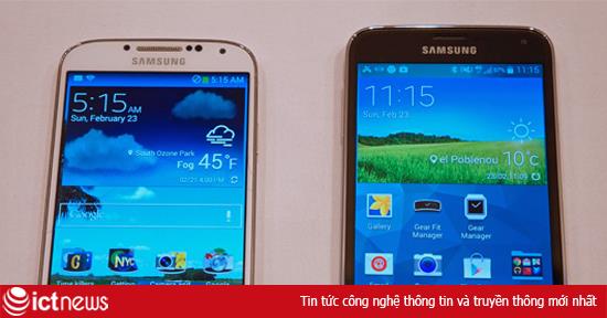 Galaxy S5 so với Galaxy S4 có gì mới?