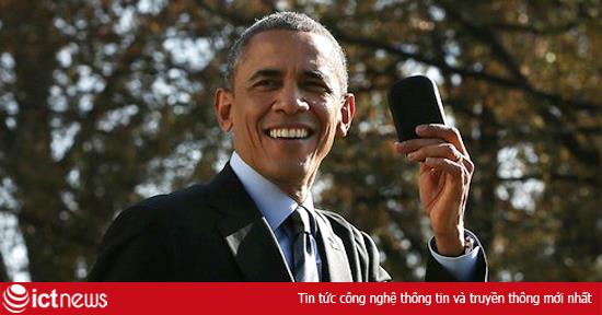 Tổng thống Obama tiếp tục chứng tỏ cơn “cuồng” BlackBerry