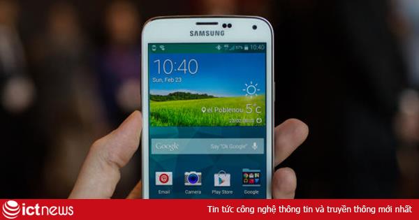Cận cảnh siêu điện thoại Galaxy S5 của Samsung