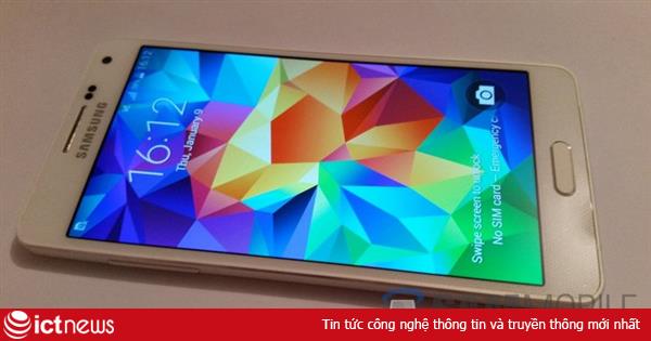 Rò rỉ ảnh đầu tiên về smartphone kim loại mới của Samsung