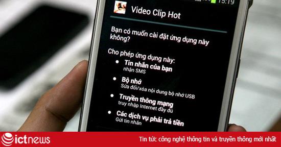 Phát hiện phần mềm tự động gửi SMS chiếm đoạt tiền hãy báo cho Thanh tra Bộ TT&TT