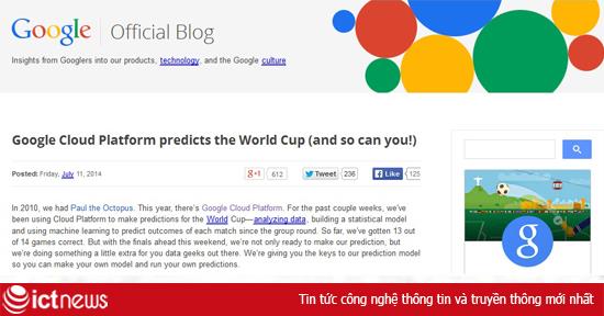 World Cup 2014: Các “thánh” công nghệ đều đoán Đức thắng Argentina