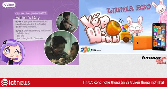 Nhịp sống Facebook: Viber tổ chức Ngày Của Cha ý nghĩa