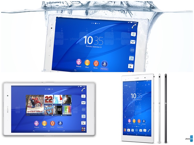 iPad Air 2, Google Nexus 9, Sony Z3 Tablet, Lenovo Yoga Tablet, Galaxy Tab S