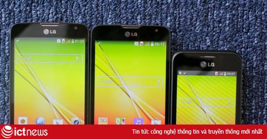 Ảnh thực tế bộ ba smartphone LG tại MWC 2014