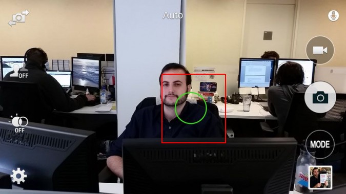 Lấy nét ảnh sau khi chụp bằng Galaxy S5