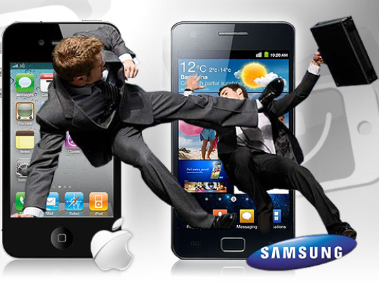 apple kiện samsung, google kiện apple, bản quyền