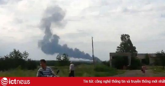 Ảnh hiện trường máy bay MH17 bị bắn rơi từ vệ tinh