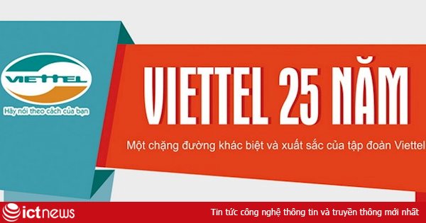 Infographic: Hành trình phát triển 25 năm của Viettel