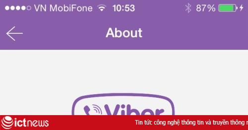 Viber cập nhật phiên bản 4.2 cho iPhone