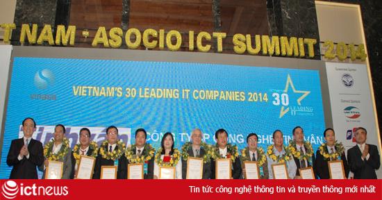 Vinh danh 30 doanh nghiệp CNTT hàng đầu Việt Nam 2014