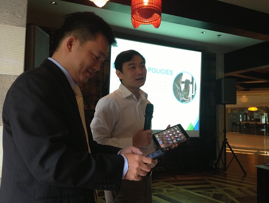 làm việc di động