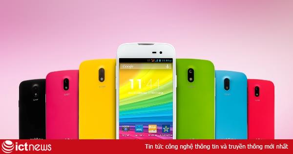Touch BEAN 452C, smartphone 7 màu của Mobiistar