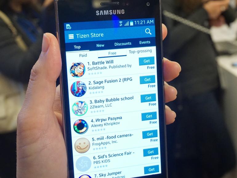 samsung z, smartphone tizen, computex 2014