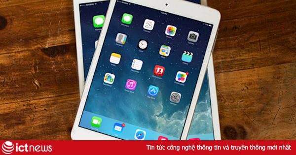 iPad Air mới dùng chip A8X, RAM 2GB, bộ nhớ 16GB
