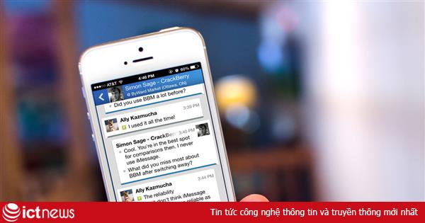 Đã có 91 triệu người dùng BBM của BlackBerry