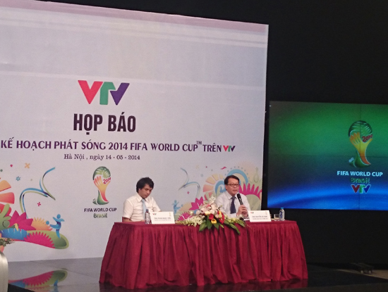 VTV công bố kế hoạch phát sóng World Cup 2014