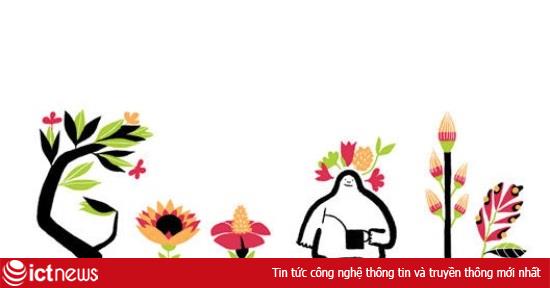 Ngày xuân phân lên trang chủ Google