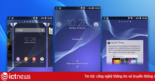 Các tính năng được Sony trang bị trên smartphone Xperia 2014