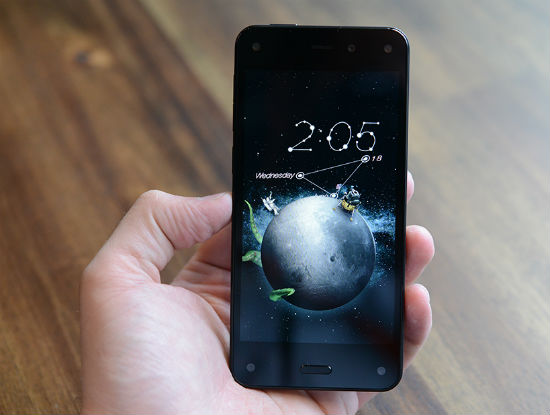 Amazon trình làng điện thoại Fire Phone giao diện 3D