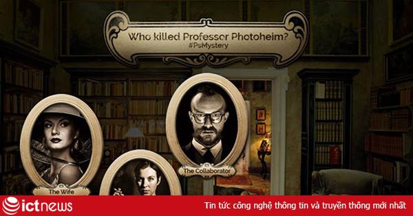 Adobe tung ra trò chơi trinh thám dịp Halloween