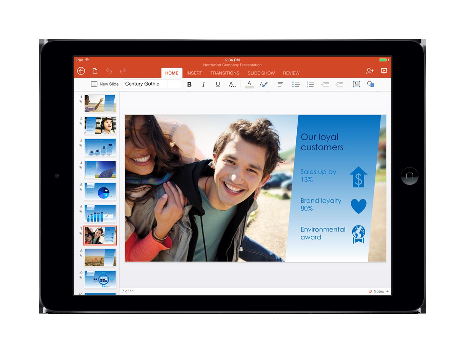 Microsoft Office cho iPad