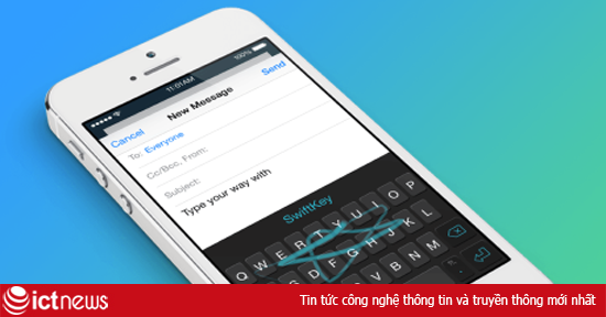 Cách cài đặt bàn phím trong iOS 8 cho iPhone, iPad