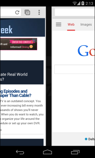mẹo dùng trình duyệt Chrome trên iPhone, iPad, tablet và smartphone Android