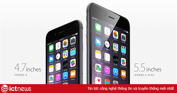 Phân biệt iPhone 6 và iPhone 6 Plus cỡ lớn vừa ra mắt