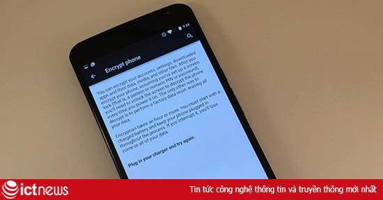 Công nghệ mã hóa trên Android 5.0 ảnh hưởng trầm trọng hiệu năng thiết bị Android